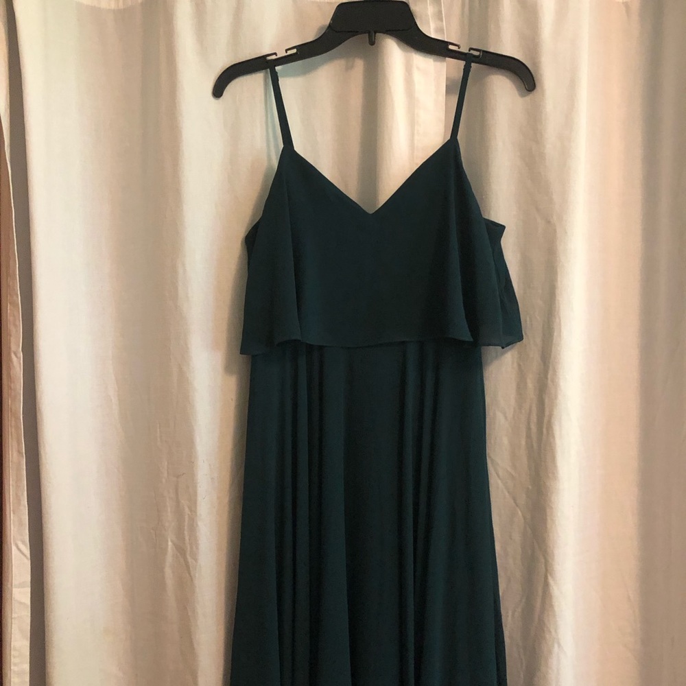 Gorgeous green Lulu’s maxi dress